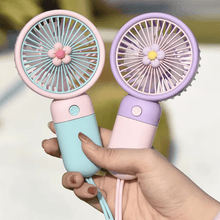 BREEZBUDDY Mini wentylator USB na wózek – 3 prędkości, ładowalny