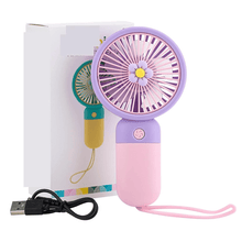 BREEZBUDDY Mini wentylator USB na wózek – 3 prędkości, ładowalny