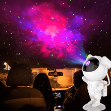 GALAXYSCAPE Projektor gwiazd Astronauta – lampka nocna z pilotem i timerem
