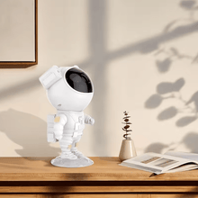 GALAXYSCAPE Projektor gwiazd Astronauta – lampka nocna z pilotem i timerem