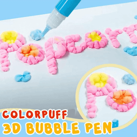 PUFFYCOLOR Magiczne pisaki 3D – zestaw do rysowania (18 sztuk)